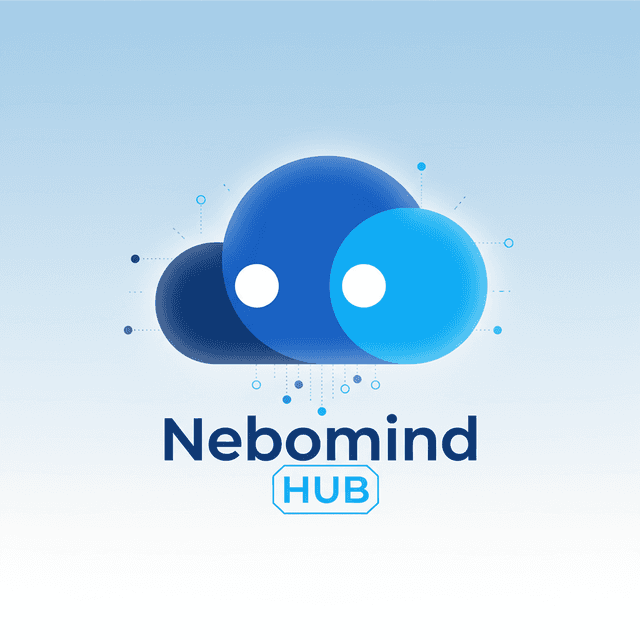 Logotipo Nebomind Hub - Plataforma de agentes inteligentes